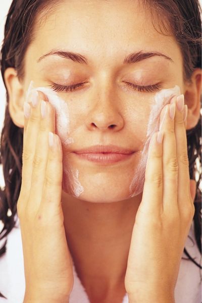 facial cleansing in house