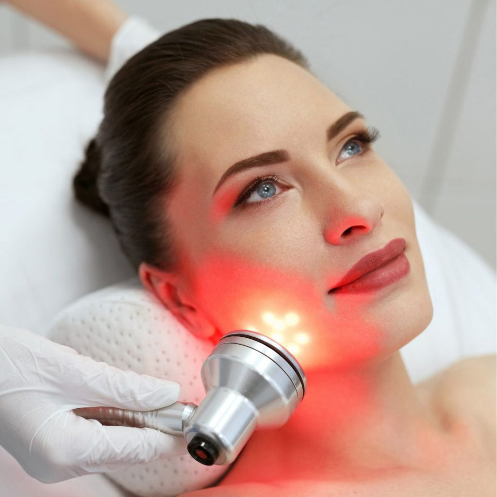 Can A Glow Facial Help With Acne Or Acne Scars - LED therapy