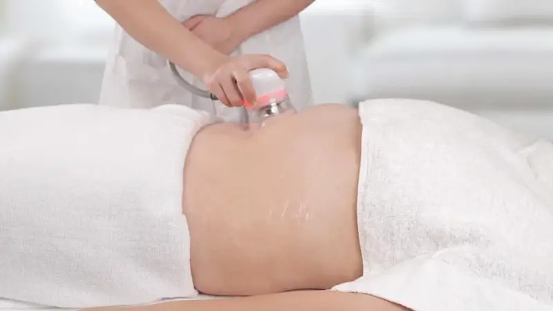 Ultrasonic cavitation treatment at Elite Chicago Spa